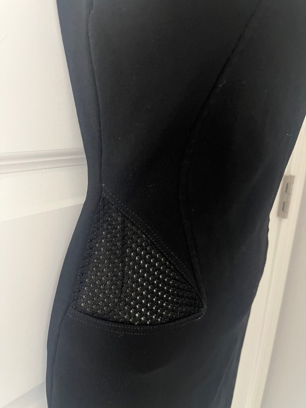 Zara Black Mini Dress with Square Neck - Picture 3 of 11